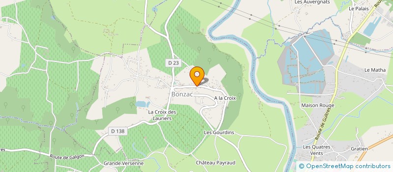 localisation de l'entreprise MASALARI à BONZAC