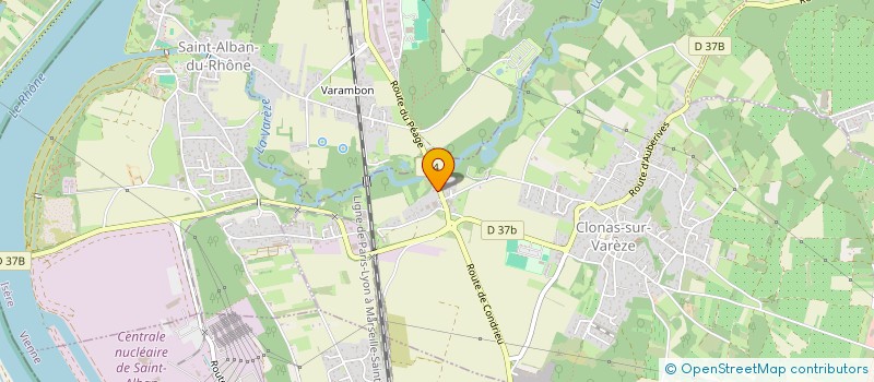 localisation de l'entreprise MASALIMA  CLONAS-SUR-VAREZE