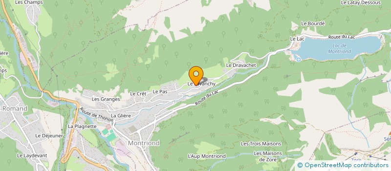 localisation de l'entreprise MASALINE  MONTRIOND