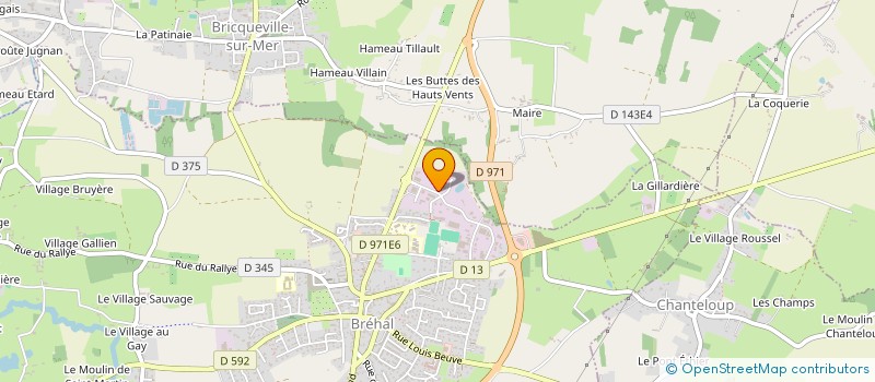 localisation de l'entreprise MASAN  BREHAL