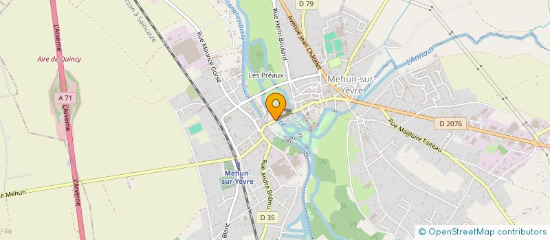 localisation de l'entreprise MASANA  MEHUN-SUR-YEVRE