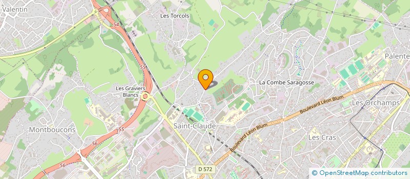 localisation de l'entreprise MASANA à BESANCON