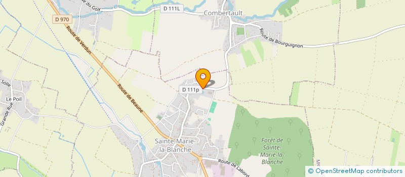 localisation de l'entreprise MASANDJO  SAINTE-MARIE-LA-BLANCHE