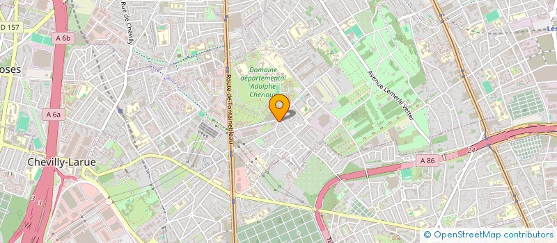 localisation de l'entreprise MASANE  VITRY-SUR-SEINE