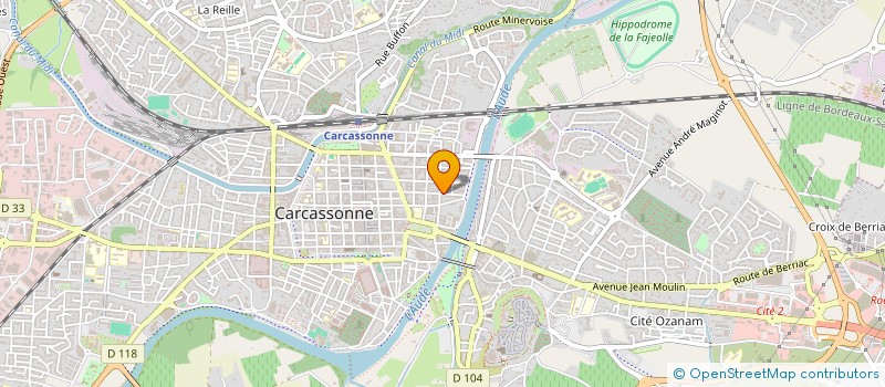 localisation de l'entreprise MASANSDA à CARCASSONNE
