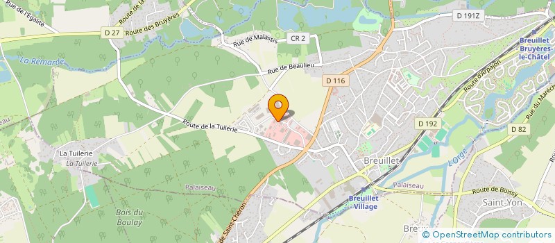 localisation de l'entreprise MASAR RENOV à BREUILLET