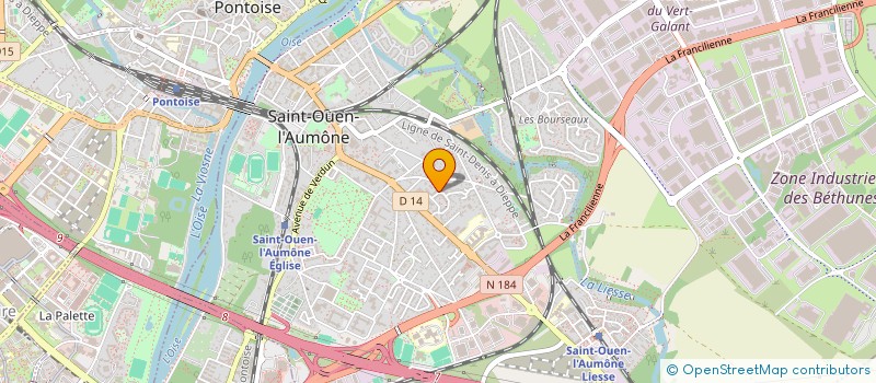 localisation de l'entreprise MASAR TRANSPORTS  SAINT-OUEN-L'AUMONE