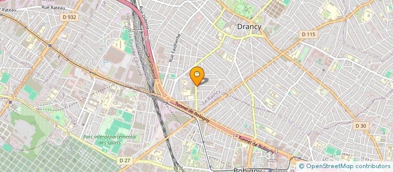 localisation de l'entreprise MASARA à DRANCY