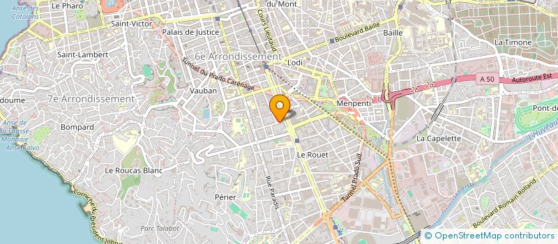 localisation de l'entreprise MASARAH à MARSEILLE