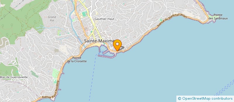 localisation de l'entreprise MASARI 2 SCI à SAINTE-MAXIME