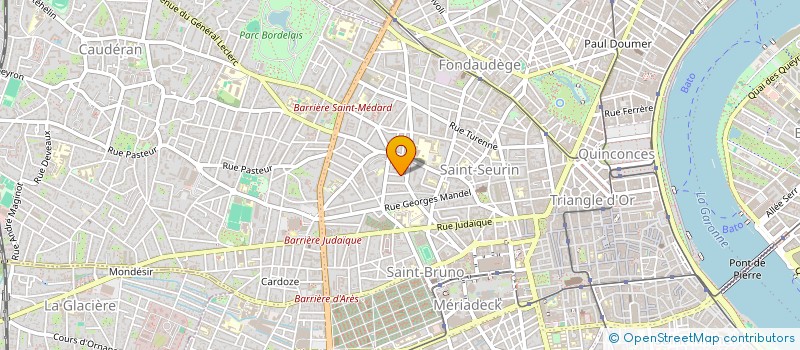 localisation de l'entreprise MASART à BORDEAUX