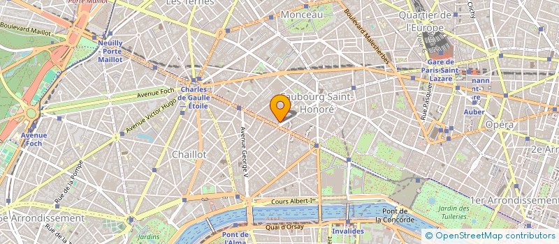 localisation de l'entreprise MASARY  PARIS