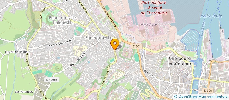 localisation de l'entreprise MASAT à CHERBOURG-EN-COTENTIN