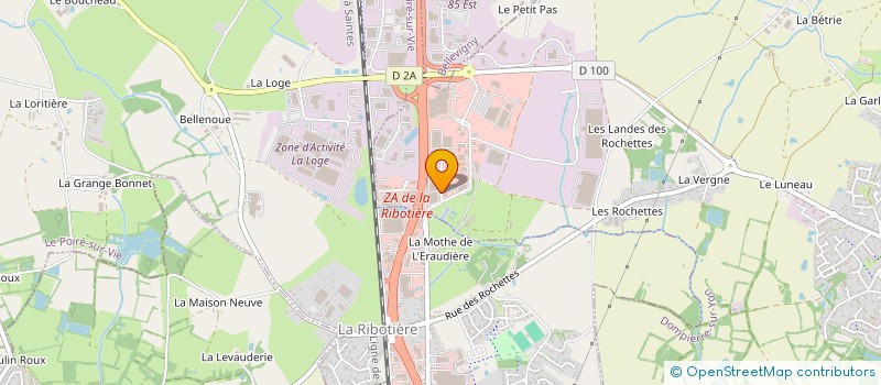 localisation de l'entreprise MASAT  DOMPIERRE-SUR-YON