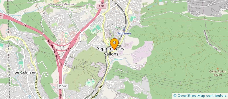 localisation de l'entreprise MASAVA à SEPTEMES-LES-VALLONS