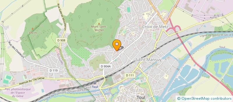 localisation de l'entreprise MASAYA  TOUL