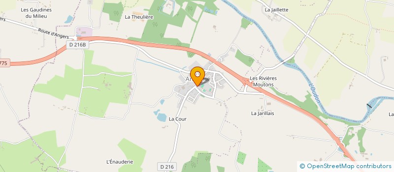 localisation de l'entreprise MASBARDAGE  LE LION D'ANGERS