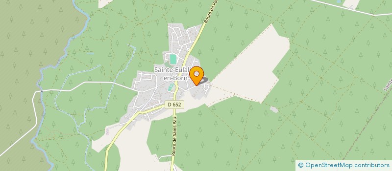 localisation de l'entreprise MASBARTH  SAINTE-EULALIE-EN-BORN