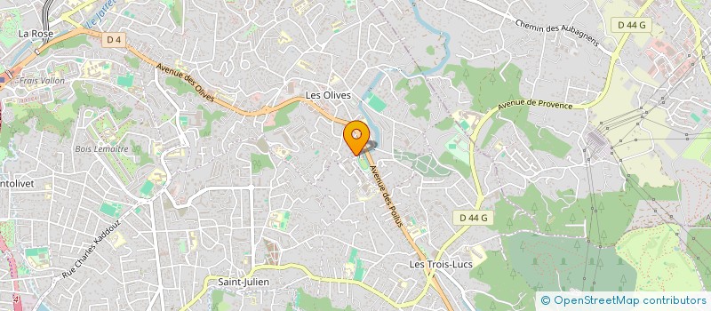 localisation de l'entreprise MASC à MARSEILLE
