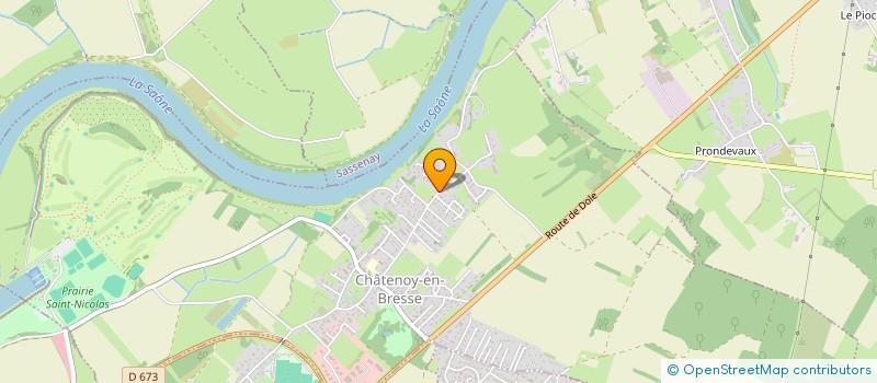 localisation de l'entreprise MASC  CHATENOY-EN-BRESSE