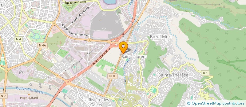 localisation de l'entreprise MASCA TRANS à LA POSSESSION
