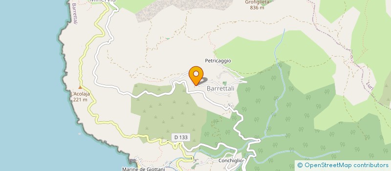 localisation de l'entreprise MASCARACCE à BARRETTALI