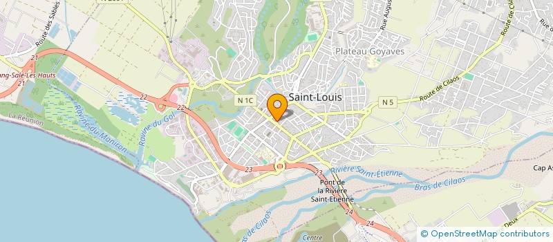 localisation de l'entreprise MASCAREIGNE CONCEPT à SAINT-LOUIS