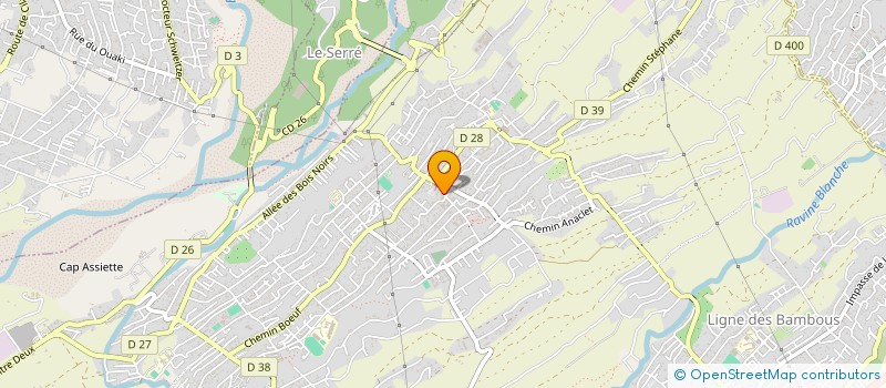 localisation de l'entreprise MASCAREIGNES ALIZES à SAINT-PIERRE