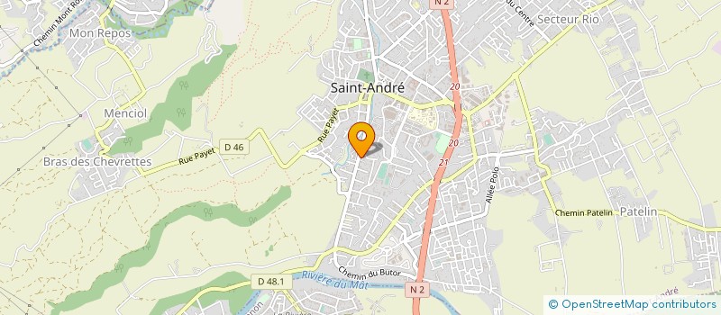 localisation de l'entreprise MASCAREIGNES DEVELOPPEMENT à SAINT-ANDRE