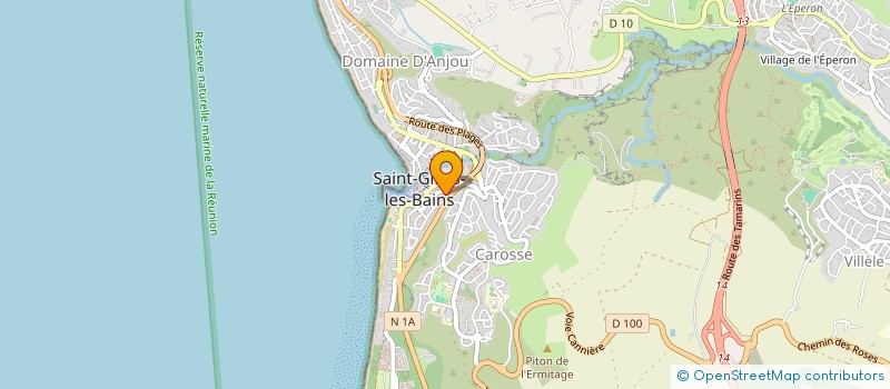 localisation de l'entreprise MASCAREIGNES HOME STAGING à SAINT-PAUL