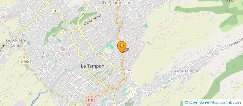 localisation de l'entreprise MASCAREIGNES PIECES AUTOS  LE TAMPON