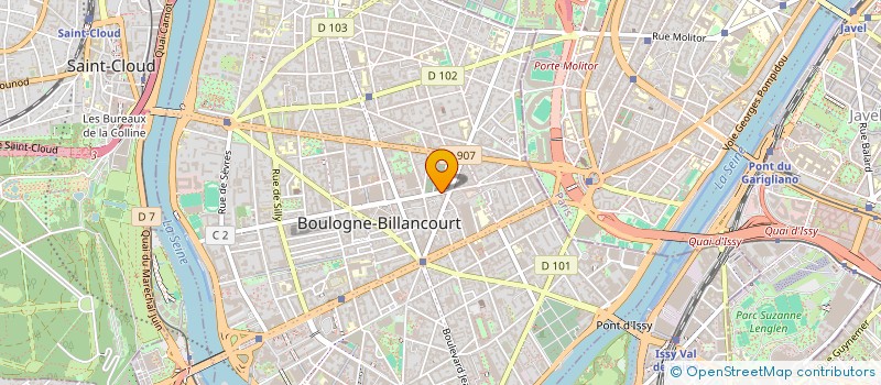localisation de l'entreprise MASCAREINIA à BOULOGNE BILLANCOURT