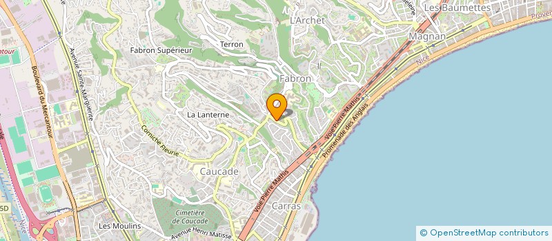 localisation de l'entreprise MASCARELL IMMOBILIER à NICE