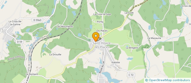 localisation de l'entreprise MASCARENAS à SAINT-HILAIRE-LES-PLACES