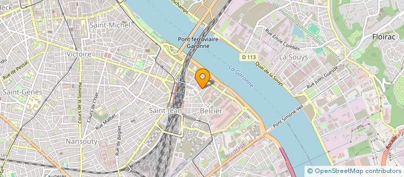 localisation de l'entreprise MASCARET  BORDEAUX