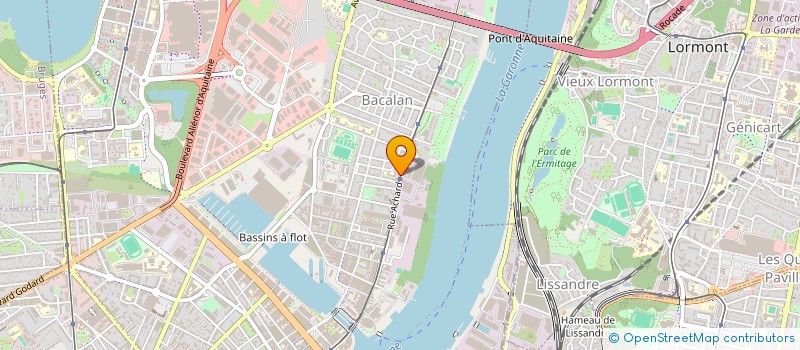 localisation de l'entreprise MASCARETS à BORDEAUX