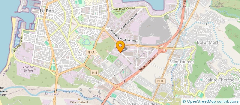 localisation de l'entreprise MASCARIN à LE PORT