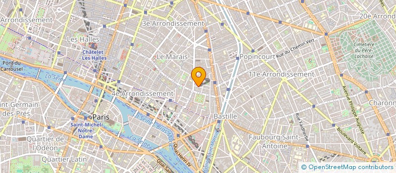 localisation de l'entreprise MASCARONE  PARIS