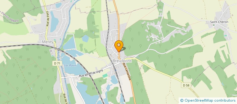 localisation de l'entreprise MASCAURCOT  BREUILPONT