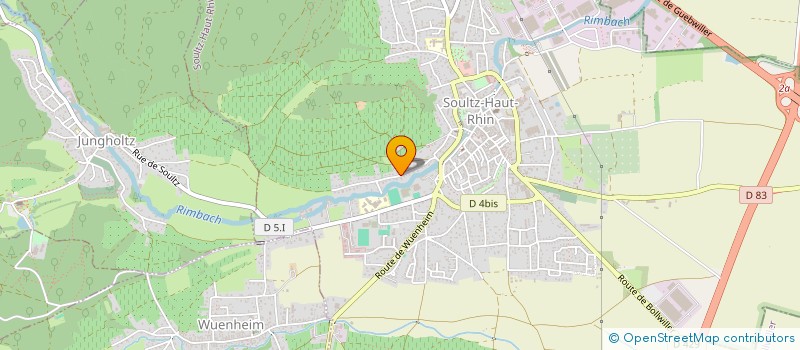 localisation de l'entreprise MASCHERA DEV à SOULTZ-HAUT-RHIN