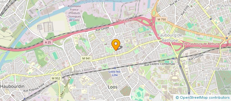 localisation de l'entreprise MASCIO  LOOS