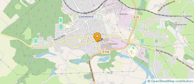 localisation de l'entreprise MASCLER  COMMENTRY