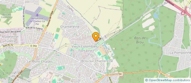 localisation de l'entreprise MASCLET-NANCEAU  CHELLES