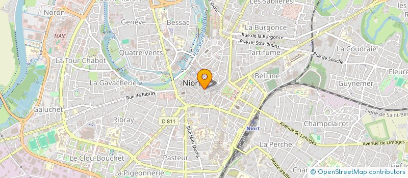 localisation de l'entreprise MASCO à NIORT