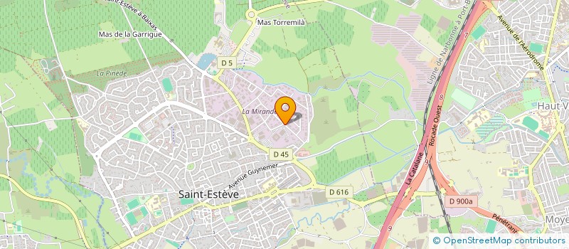 localisation de l'entreprise MASCOROL  SAINT-ESTEVE