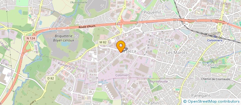 localisation de l'entreprise MASCOT HOLDING à COLOMIERS