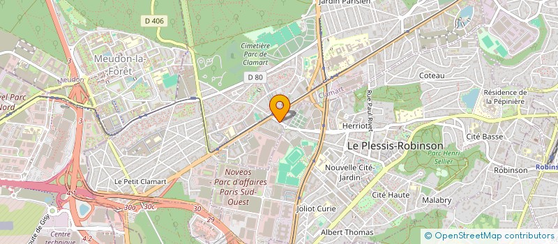 localisation de l'entreprise MASCOTTE à CLAMART
