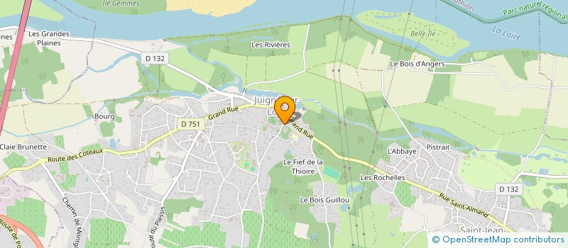 localisation de l'entreprise MASCOTTE à LES GARENNES SUR LOIRE