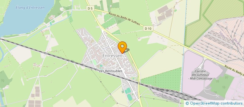 localisation de l'entreprise MASCOTTES ET CIE FUNDAY EVENEMENTIEL  ISTRES