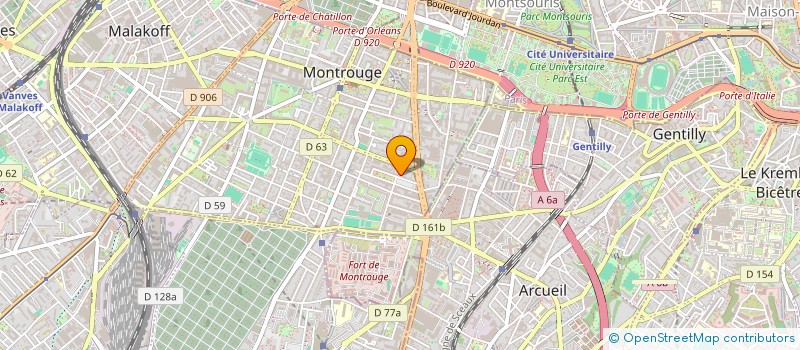 localisation de l'entreprise MASD CODE  MONTROUGE